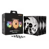 Ventoinha para caixa de computador be quiet LIGHT WINGS LX 140mm PWM 3-Pack Preto 14 cm 3 unid.