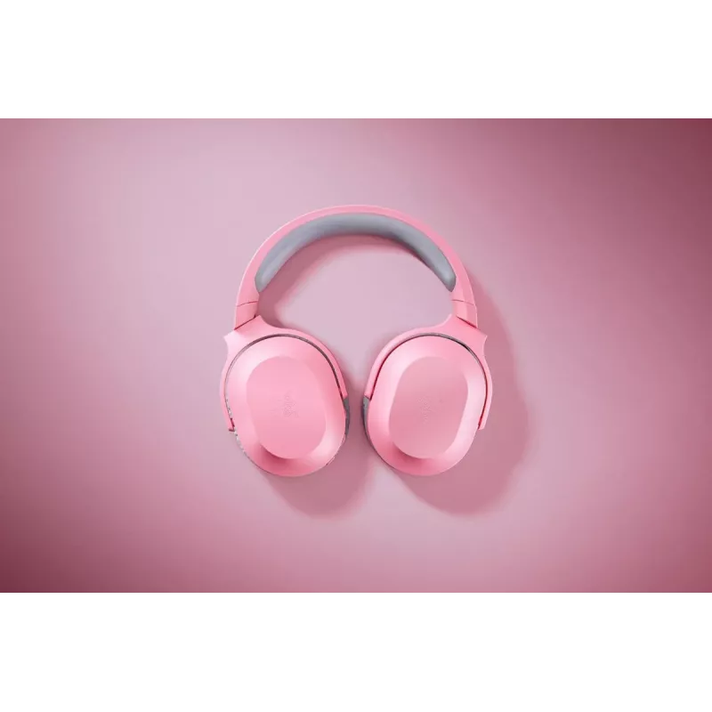 Auscultadores RAZER Barracuda X - Estéreo - Com fios e sem fios - USB-C - Quartz Pink