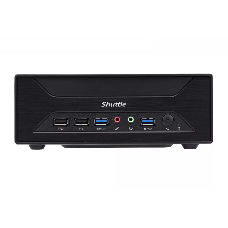 Shuttle XPC slim Barebone XH510G - S1200, Intel H510, 1xDP, 1xHDMI, 1x PCI-E 16X, 1x LAN, 1x 2,5 polegadas, 2x M.2, funcionamento contínuo 24/7