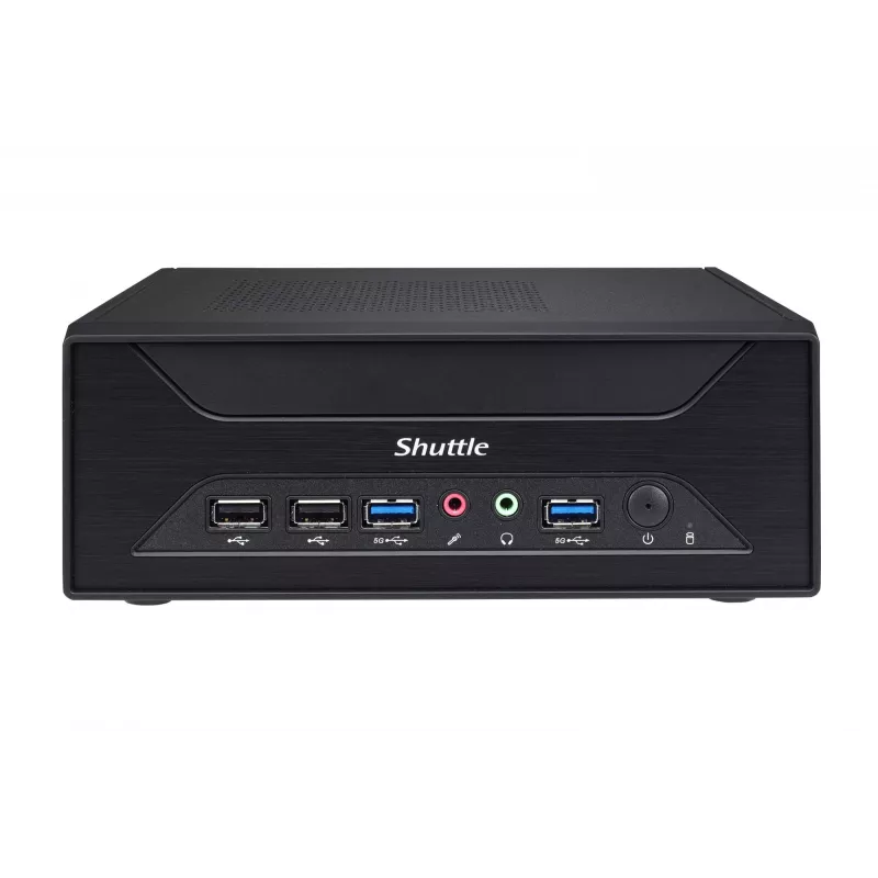 Shuttle XPC slim Barebone XH510G - S1200, Intel H510, 1xDP, 1xHDMI, 1x PCI-E 16X, 1x LAN, 1x 2,5 polegadas, 2x M.2, funcionamento contínuo 24/7