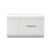 Hanwha XNB-6001 câmara de segurança IP tipo box, para interior, 2 MP, PoE, PTZ digital, marfim