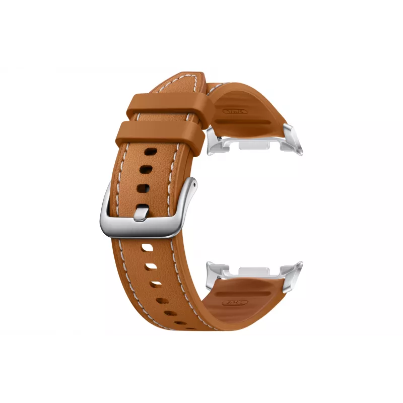 Pulseira híbrida para Samsung Galaxy Watch8 S/M/L, cor Caramel, compatível com Galaxy Watch8 (ET-SLL50LAEGEU)