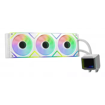XPG LEVANTE II 360 branco, refrigeração líquida tudo-em-um, 12 cm, branco