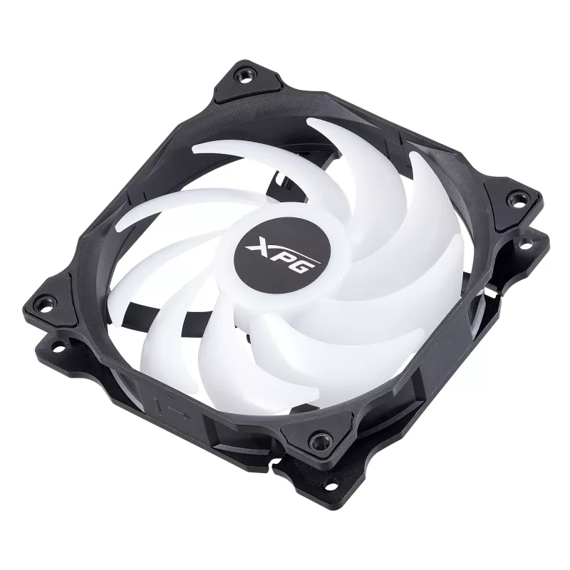 XPG VENTO 120 ARGB PWM (pack de 3) preto, ventoinha, 12 cm, 300 U/min, 1650 U/min, preto