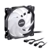 XPG VENTO 120 ARGB PWM (pack de 3) preto, ventoinha, 12 cm, 300 U/min, 1650 U/min, preto