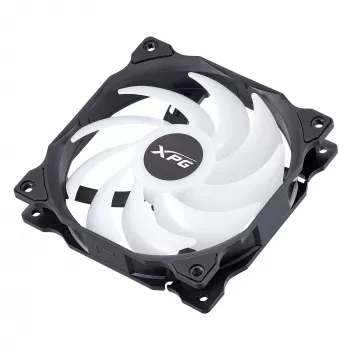 XPG VENTO 120 ARGB PWM preto, ventoinha, 12 cm, 300 U/min, 1850 U/min, preto