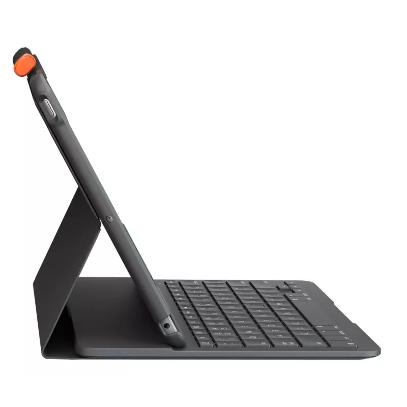 LOGITECH Slim Folio para iPad 7.ª geração grafite Qwertz alemão