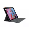 LOGITECH Slim Folio para iPad 7.ª geração grafite Qwertz alemão