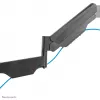 Suporte de parede para TV Neomounts WL70-550BL12 23-42 polegadas 30 kg preto