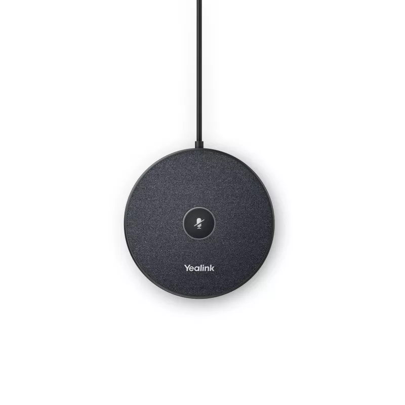 Microfone de conferência Yealink VCM35, 6 m alcance, controlo de volume tátil