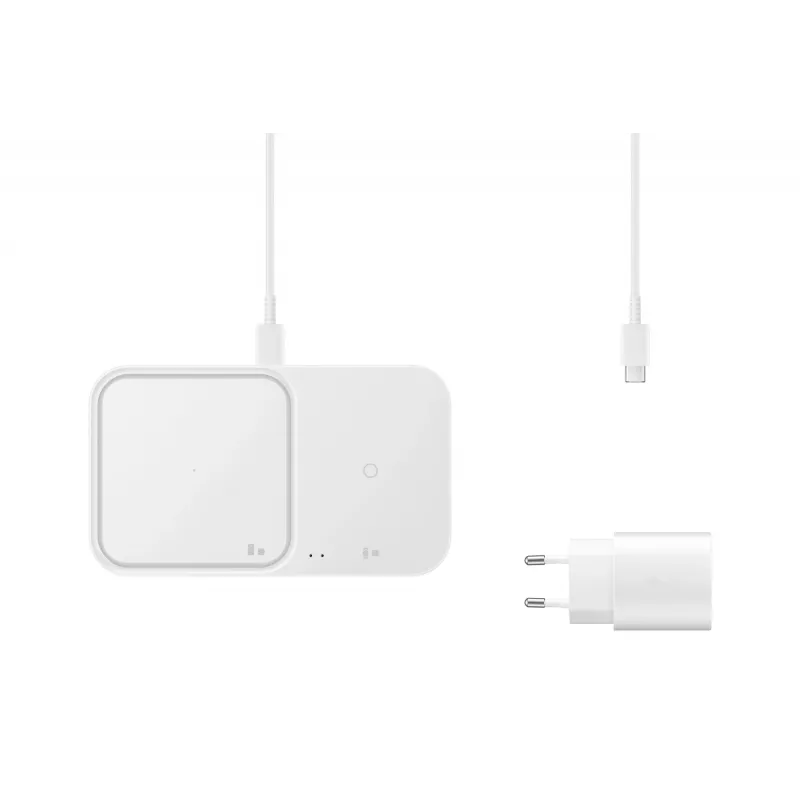 Samsung EP-P5400 auscultadores, smartphone, smartwatch branco USB carregamento sem fios interior