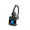HP Poly Savi 8420 Office estéreo DECT 1880-1900 MHz headset, sem fios, escritório/call center, 160 g, headset, preto