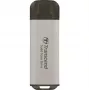 TRANSCEND Esd300s - 512 GB SSD portátil - USB Type-C - 3D-NAND-Flash - prateado