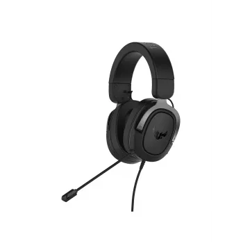 ASUS TUF Gaming H3 headset com fios arco de cabeça preto, cinzento