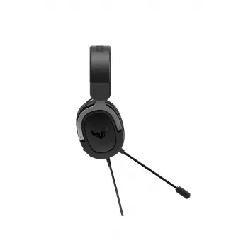 ASUS TUF Gaming H3 headset com fios arco de cabeça preto, cinzento