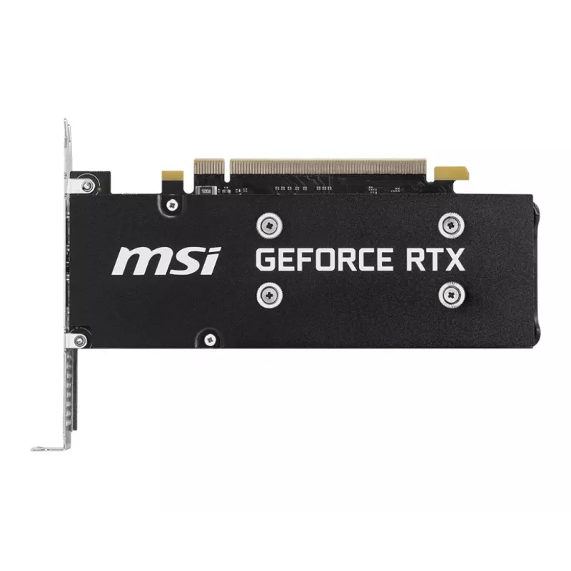 Placa gráfica MSI GeForce RTX 3050 6 GB GDDR6, PCIe x8 4.0, 1492 MHz Boost, 96-bit, 2x HDMI 2.1 + DP 1.4a, 70 W, 2 ventoinhas, FH/HL