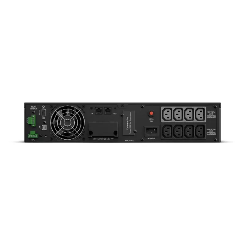 UPS CyberPower OL1500ERTXL2U (fonte de alimentação ininterrupta) dupla conversão (online) 1,5 kVA 1350 W 8 saídas AC