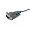 Cabo Equip USB-A para Série (DB9), M/M 1,5m, preto, 1,5 m, USB Type-A, DB-9, macho, macho