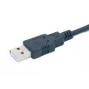Cabo Equip USB-A para Série (DB9), M/M 1,5m, preto, 1,5 m, USB Type-A, DB-9, macho, macho