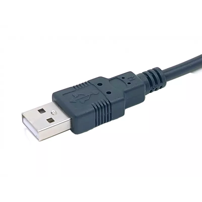 Cabo Equip USB-A para Série (DB9), M/M 1,5m, preto, 1,5 m, USB Type-A, DB-9, macho, macho