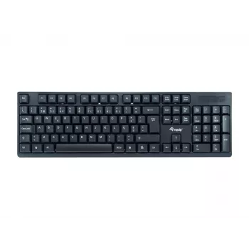 Conjunto de teclado e rato sem fios Equip layout PT tamanho completo 105 teclas