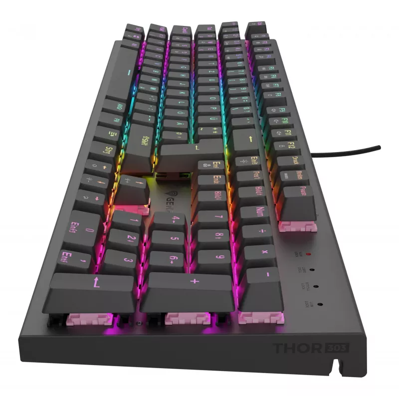 Teclado Gaming GENESIS NKG-2179 USB QWERTZ alemão preto