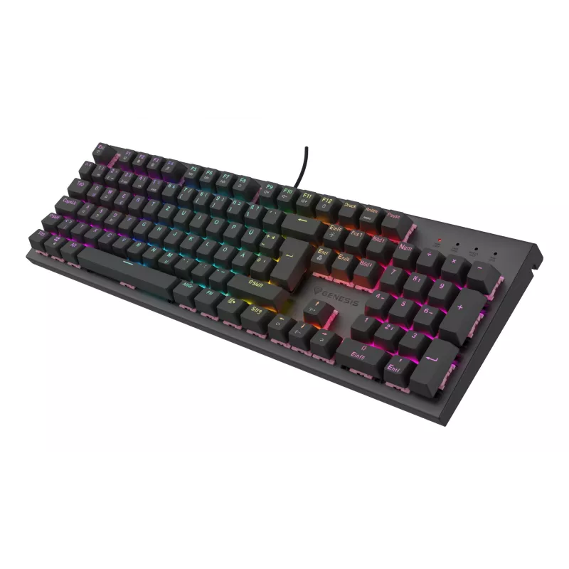 Teclado Gaming GENESIS NKG-2179 USB QWERTZ alemão preto