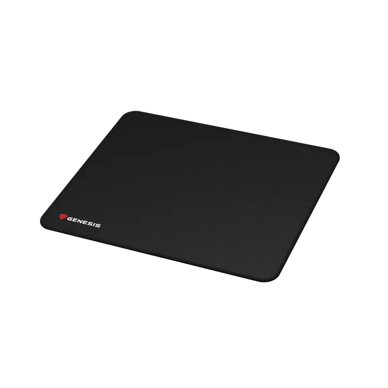 Tapete de rato Gaming Genesis Carbon 500 M Logo preto