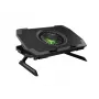 Base de arrefecimento para portátil Genesis Oxid 850 43,9 cm (17,3 polegadas) 2500 rpm preto