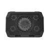 Base de arrefecimento para portátil Genesis Oxid 850 43,9 cm (17,3 polegadas) 2500 rpm preto