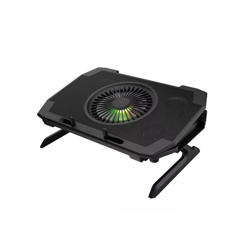 Base de arrefecimento para portátil Genesis Oxid 850 43,9 cm (17,3 polegadas) 2500 rpm preto