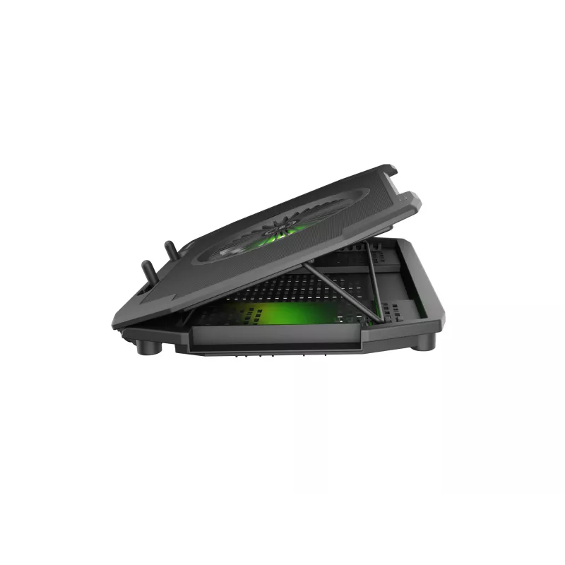 Base de arrefecimento para portátil Genesis Oxid 850 43,9 cm (17,3 polegadas) 2500 rpm preto