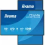 Ecrã de sinalização digital iiyama LH5075UHS-B2AG Ecrã plano de sinalização digital 125,7 cm (49,5 polegadas) LCD Wi-Fi 500 cd/m² 4K Ultra HD preto Processador integrado Android 24/7