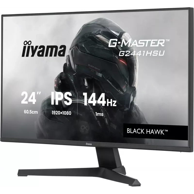 Monitor IIYAMA G2441HSU 23,8 polegadas IPS 1920x1080 144Hz 1ms MPRT, FreeSync, altifalantes, hub USB, VESA