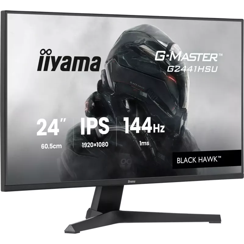 Monitor IIYAMA G2441HSU 23,8 polegadas IPS 1920x1080 144Hz 1ms MPRT, FreeSync, altifalantes, hub USB, VESA