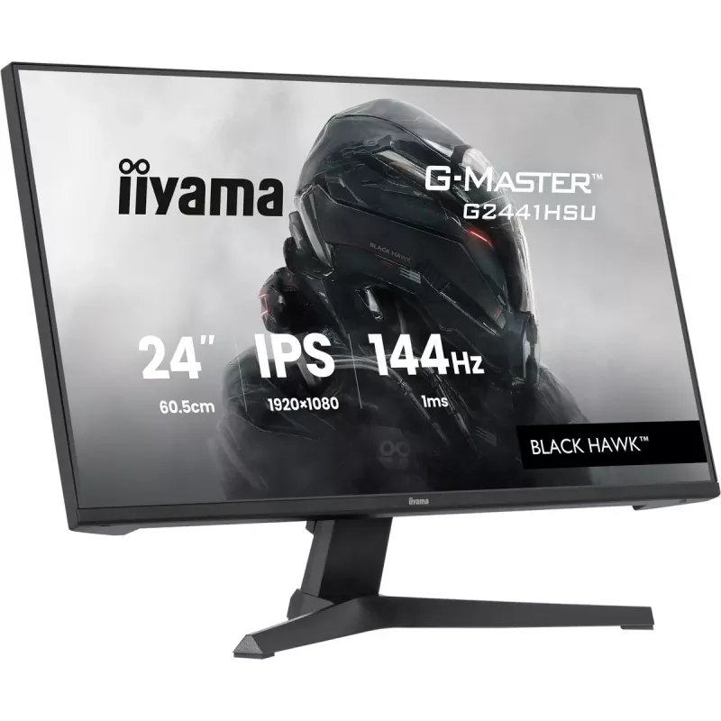 Monitor IIYAMA G2441HSU 23,8 polegadas IPS 1920x1080 144Hz 1ms MPRT, FreeSync, altifalantes, hub USB, VESA