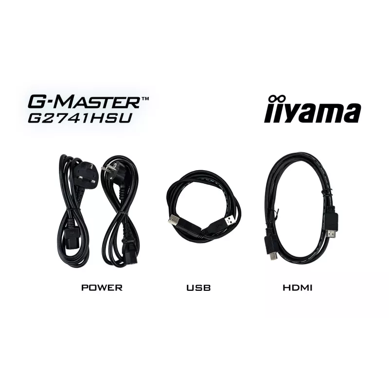 Monitor de computador iiyama G-MASTER G2741HSU-B1 68,6 cm (27 polegadas) 1920 x 1080 píxeis Full HD preto