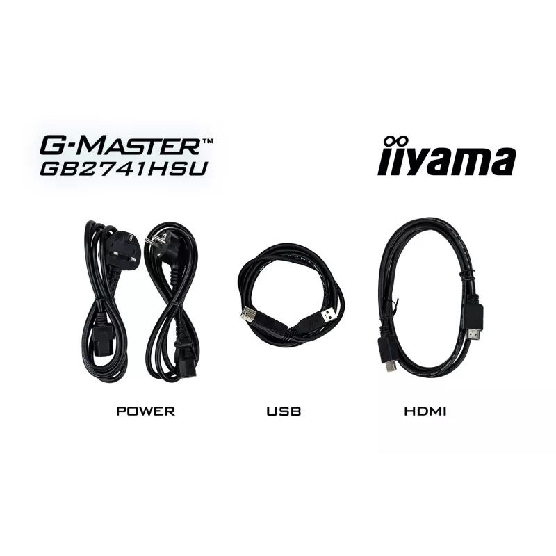 Monitor de computador iiyama G-MASTER GB2741HSU-B1 68,6 cm (27 polegadas) 1920 x 1080 píxeis Full HD LED preto