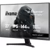 iiyama G-Master Black Hawk G2741QSU-B1 monitor gaming, 68,6 cm (27 polegadas) 2560 x 1440 WQHD IPS, 144 Hz, 1 ms MPRT, FreeSync, HDMI, DisplayPort, hub USB, preto