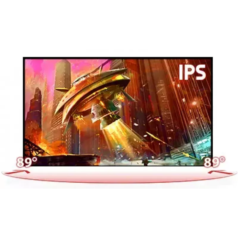 iiyama G-Master Black Hawk G2741QSU-B1 monitor gaming, 68,6 cm (27 polegadas) 2560 x 1440 WQHD IPS, 144 Hz, 1 ms MPRT, FreeSync, HDMI, DisplayPort, hub USB, preto