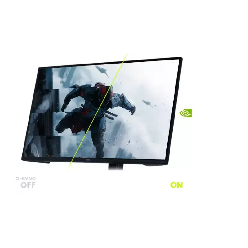 iiyama G-Master Black Hawk G2741QSU-B1 monitor gaming, 68,6 cm (27 polegadas) 2560 x 1440 WQHD IPS, 144 Hz, 1 ms MPRT, FreeSync, HDMI, DisplayPort, hub USB, preto