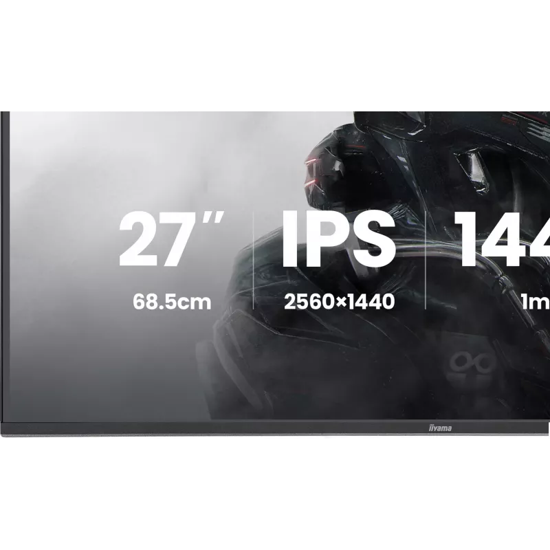 Monitor de computador iiyama G-MASTER GB2741QSU-B1 68,6 cm (27 polegadas) 2560 x 1440 píxeis 4K Ultra HD LED preto