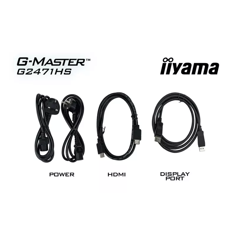 Monitor de computador iiyama G-MASTER G2471HS-B1 60,5 cm (23,8 polegadas) 1920 x 1080 píxeis Full HD preto