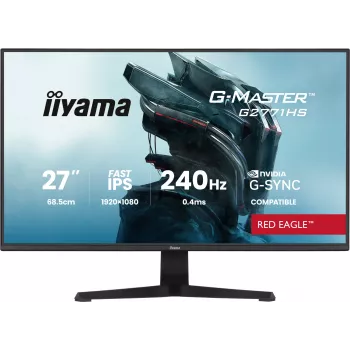 Monitor de computador iiyama G-MASTER G2771HS-B1 68,6 cm (27 polegadas) 1920 x 1080 píxeis Full HD preto