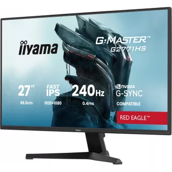 Monitor de computador iiyama G-MASTER G2771HS-B1 68,6 cm (27 polegadas) 1920 x 1080 píxeis Full HD preto