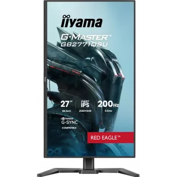 Monitor de computador iiyama G-MASTER GB2771QSU-B1 68,6 cm (27 polegadas) 2560 x 1440 píxeis Wide Quad HD preto