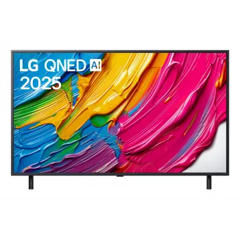 LG QNED AI 50QNED80A6A 127 cm (50 polegadas) 4K Ultra HD Smart TV Wi-Fi preto