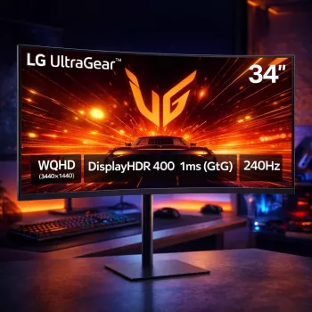 LG 34G630A-B Monitor de computador 86,4 cm (34 polegadas) 3440 x 1440 píxeis preto