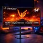 LG 34G630A-B Monitor de computador 86,4 cm (34 polegadas) 3440 x 1440 píxeis preto
