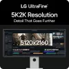 LG 40U990A-W Monitor de computador 101,6 cm (40 polegadas) 5120 x 2160 píxeis WUHD preto